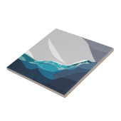 IJsberg oceaanlandschap Tegeltje (Zijkant)