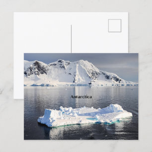 ijsberg op Antarctica Briefkaart