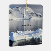 ijsberg op Antarctica Keramisch Ornament (Rechts)