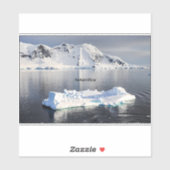 ijsberg op Antarctica Sticker (Vel)
