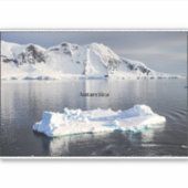 ijsberg op Antarctica Sticker (Voorkant)