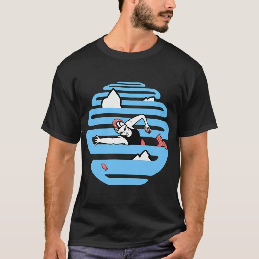 Ijsberg Zeemeermin T-shirt (Voorkant)
