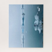 IJsbergen in IJsland Legpuzzel (Verticaal)