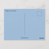 IJsbergen in Patagonië Argentinië Briefkaart (Achterkant)