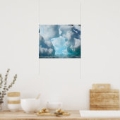 Ijsbergen voor de zuidpunt van Zuid Poster (Keuken)