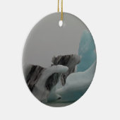Ijsbergformaties Keramisch Ornament (Rechts)