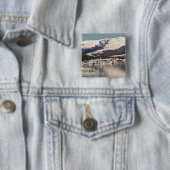 Ijsbergformaties Vierkante Button 5,1 Cm (In situ)