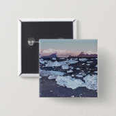 Ijsbergformaties Vierkante Button 5,1 Cm (Voorkant /achterkant)