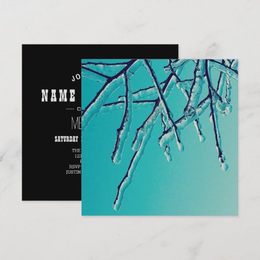 ijsbijkantoren kaart (Voorkant / Achterkant)