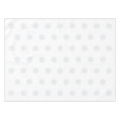 IJsblauw Elegante Sneeuwvlok Winter Tafelkleed (Voorkant (Horizontaal))