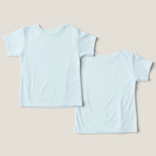 IJsblauwe Baby (Ontwerp Voorkant & Achterkant)