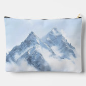 IJsblauwe besneeuwde bergtoppen Etui (Achterkant)