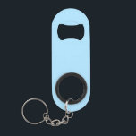 IJsblauwe effen kleur | Klassiek | Elegant Mini Flessenopener<br><div class="desc">IJsblauwe effen kleur | Klassiek | Elegant | Trendy | Stijlvol | Cadeau</div>