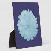Ijsblauwe Goudsbloemplaat Fotoplaat (Zijkant)