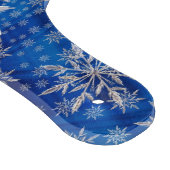 Ijsblauwe Kerstster Sneeuwvlok Snijplank (Hoek)