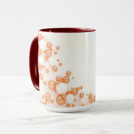 Ijsblauwe Koperbel Mok (Voorkant links)