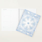IJsblauwe sneeuwvlok Planner (Display)