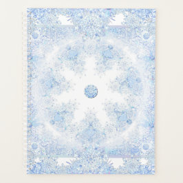 IJsblauwe sneeuwvlok Planner