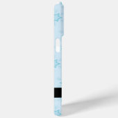 IJsblauwe sneeuwvlokken, Jouw naam, Personaliseren Case-Mate iPhone Case (Achterkant / Rechts)