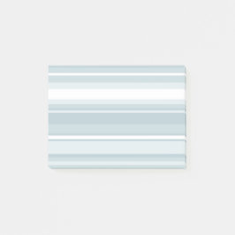 IJsblauwe strepen Post-it® Notes