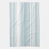 IJsblauwe strepen Theedoek (Verticaal)