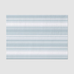 IJsblauwe strepen Tissuepapier