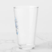 Ijsblauwe Vlinder Boom Glas Sapbeker (Links)
