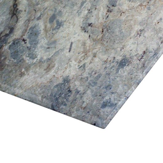 IJsblauwe witte marmer Snijplank (Hoek)