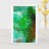 ijsbloesems, kaart (Gele Bloem)
