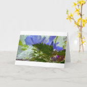ijsbloesems, kaart (Gele Bloem)