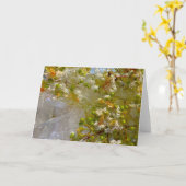 ijsbloesems, kaart (Gele Bloem)