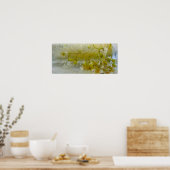 ijsbloesems, poster (Keuken)