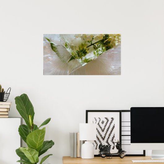 ijsbloesems, poster (Thuiskantoor)