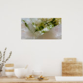 ijsbloesems, poster (Keuken)