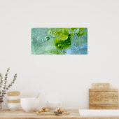 ijsbloesems, poster (Keuken)