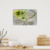 ijsbloesems, poster (Keuken)