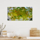 ijsbloesems, poster (Keuken)