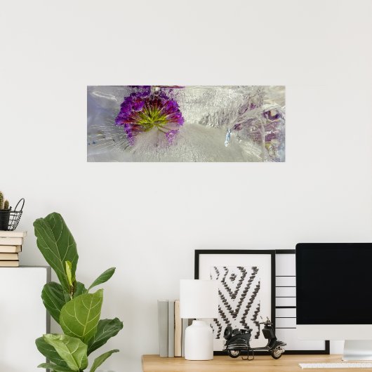 ijsbloesems, poster (Thuiskantoor)