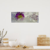 ijsbloesems, poster (Keuken)