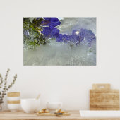 ijsbloesems, poster (Keuken)