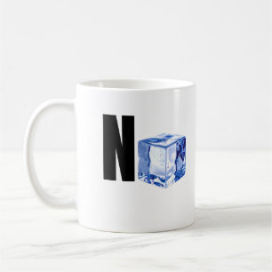 Ijsblokje Minimalistisch Koel Grappig Ontwerp Koffiemok