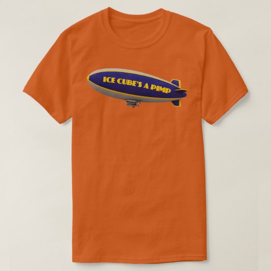 IJsblokjes een pooier T-shirt (Design voorkant)