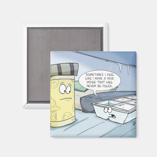 ijsblokjeslade magneet (Voorkant / Achterkant)