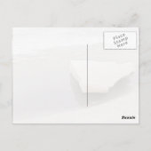 ijsblokken briefkaart (Achterkant)