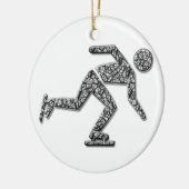 ijsboer keramisch ornament (Links)