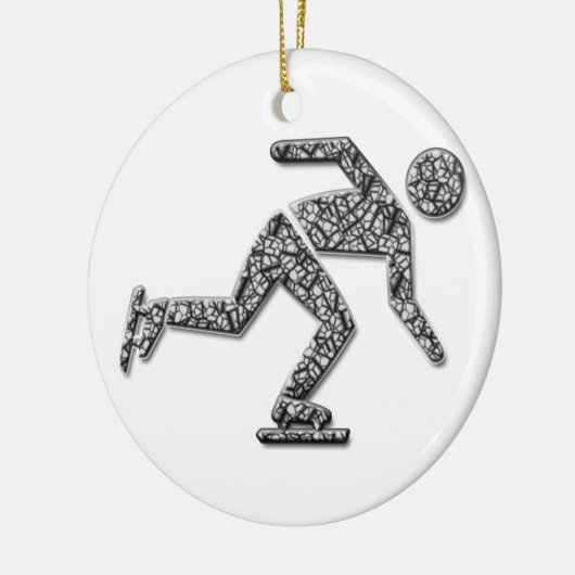 ijsboer keramisch ornament (Links)