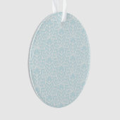IJsbogen Acryl Ornament (voorkant)