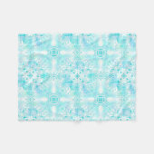 IJsbomen Fleece Deken (Voorkant (Horizontaal))