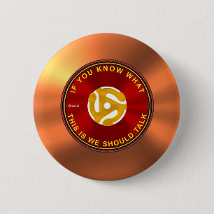IJsbreker (45 rpm) Ronde Button 5,7 Cm