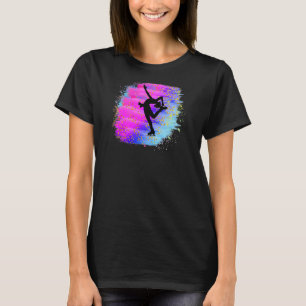 ijsbreker Afbeelding Schaats Skater Colo T-shirt